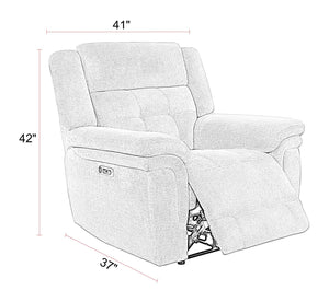 Richland - Power Reclining Sofa Set