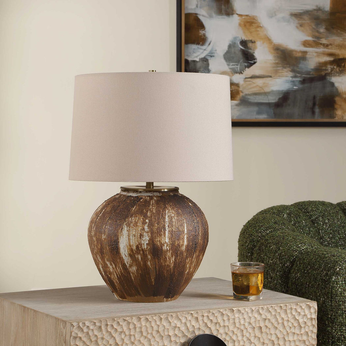 Mckinley - Table Lamp - Textured Brown