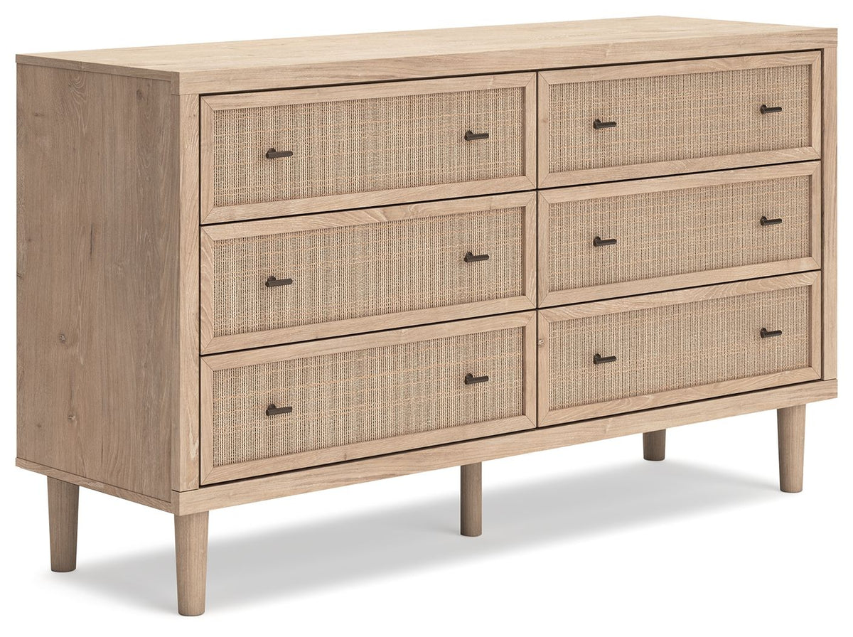 Cielden - Six Drawer Dresser - Two-Tone - R&R Furniture Gallery (Fountain Valley, CA)