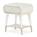 La Rachelle - 1-Drawer Nightstand - Champagne - R&R Furniture Gallery (Fountain Valley, CA)