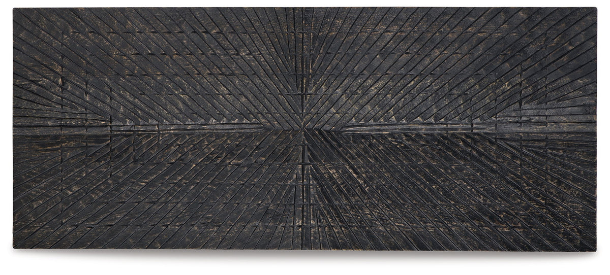 Lenora - Wall Decor - Antique Black - R&R Furniture Gallery (Fountain Valley, CA)