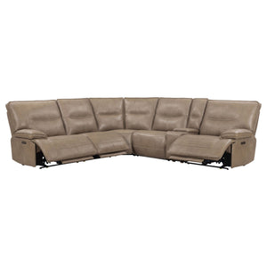 Gladiator - 6 Piece Modular Power Reclining Sectional