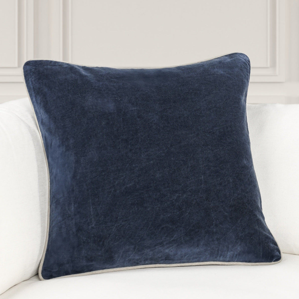 Heirloom Velvet - SLD Pillow - Blue