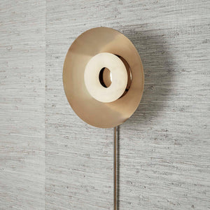 Vice Versa - 1 Light LED Sconce - Brass