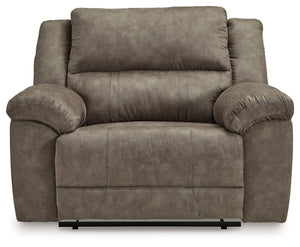 Laresview - Zero Wall Wide Seat Recliner - Fossil - R&R Furniture Gallery (Fountain Valley, CA)