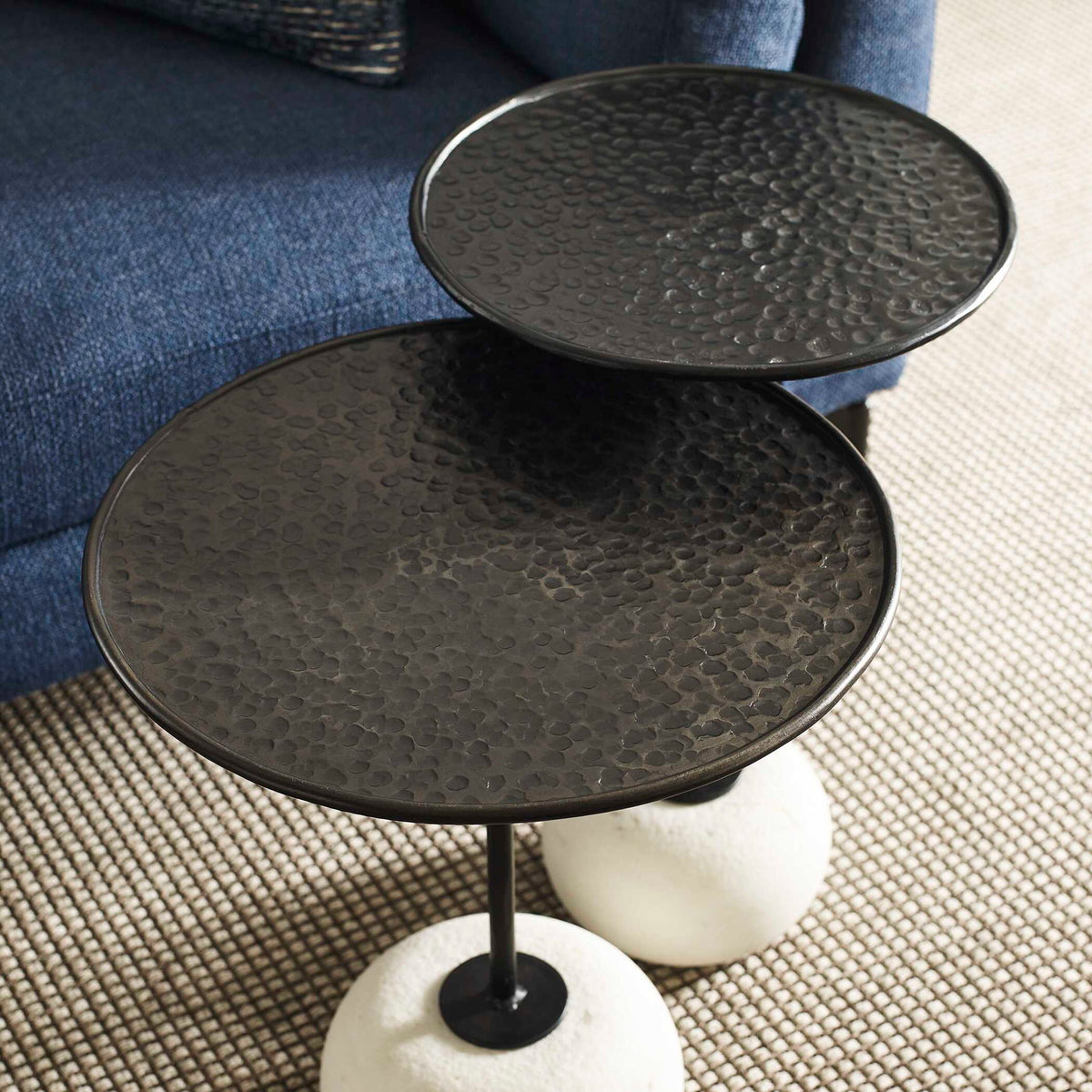 Button Up - Drink Table - Bronze