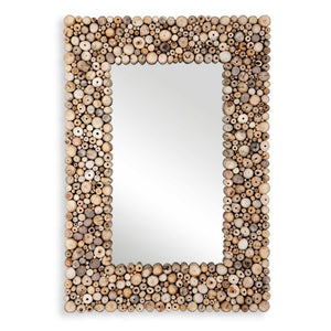 Timberwood - Rectangular Mirror - Light Brown