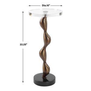 Remolino - Drink Table - Bronze