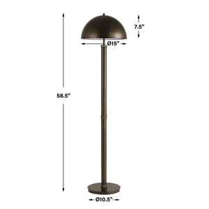 Floor Lamp - Bronze Metal