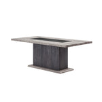 Dining Table, Fits Up To 6 People - Gray