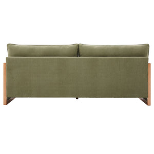 Modern 3 Seater Sofa With Armrests, Living Room Couch