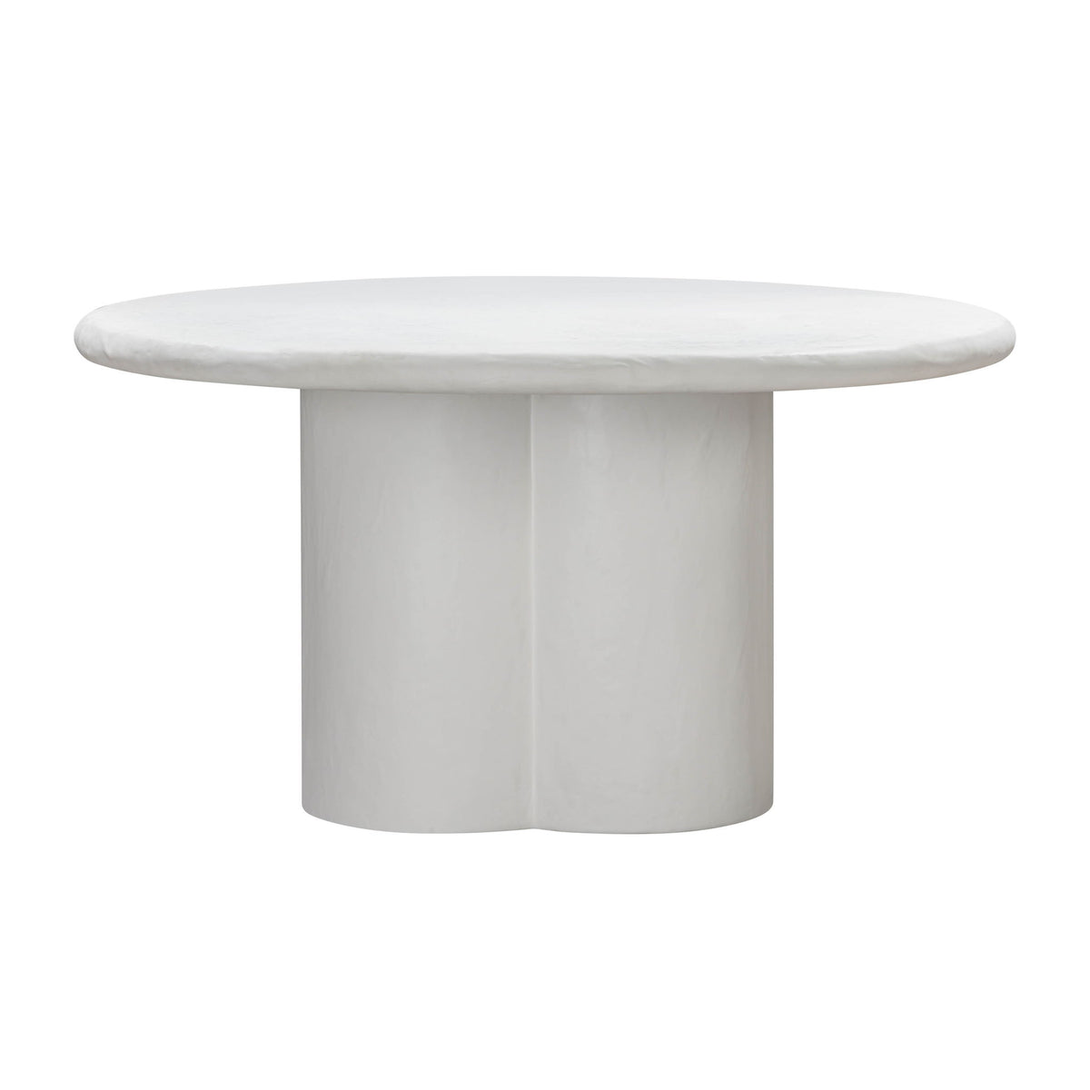 Elika - Faux Plaster Round Dining Table - R&R Furniture Gallery (Fountain Valley, CA)