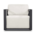 Remsen - Outdoor Lounge Chair - Black / Oyster