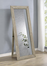 Cadence Tempered Glass Full Length Mirror Grey Washed Oak