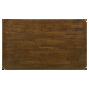 Warren - Rectangular Dining Table - Dark Brown