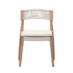 Gata - Outdoor Dining Chair (Set of 2) - Cream - R&R Furniture Gallery (Fountain Valley, CA)