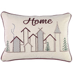 Winter Town - VE Pillow - Natural