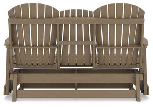 Hyland Wave - Glider Loveseat - R&R Furniture Gallery (Fountain Valley, CA)