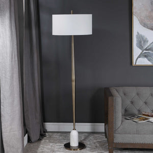 Minette - Mid-Century Floor Lamp - Gold