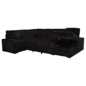Thurston - Storage Sectional Sofa With Pop Up Bed