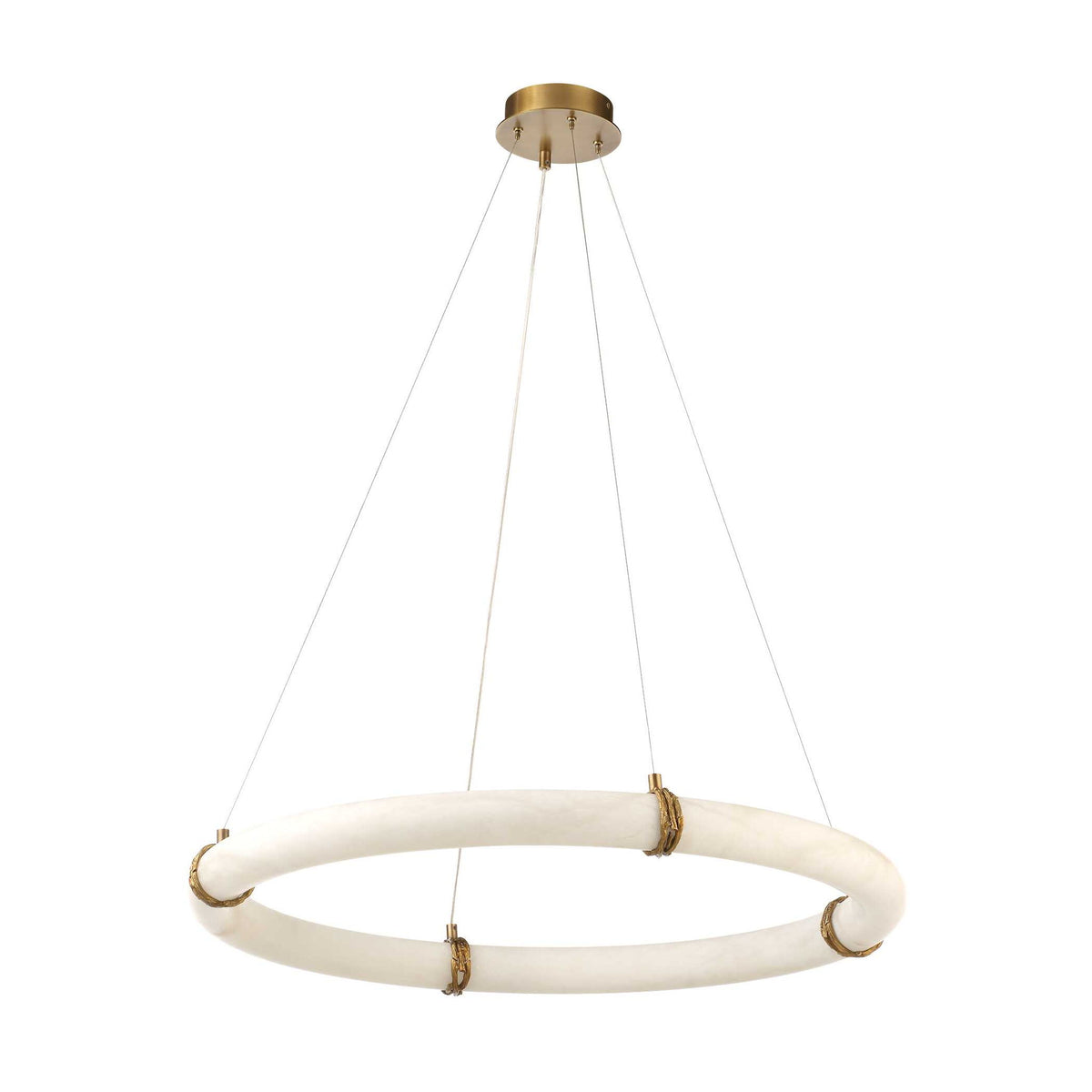 Entangled Vine - 1 Light Pendant - Brass
