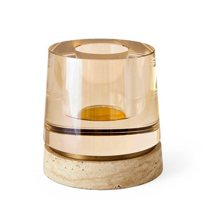Optic - Candleholder/Vase - Brown