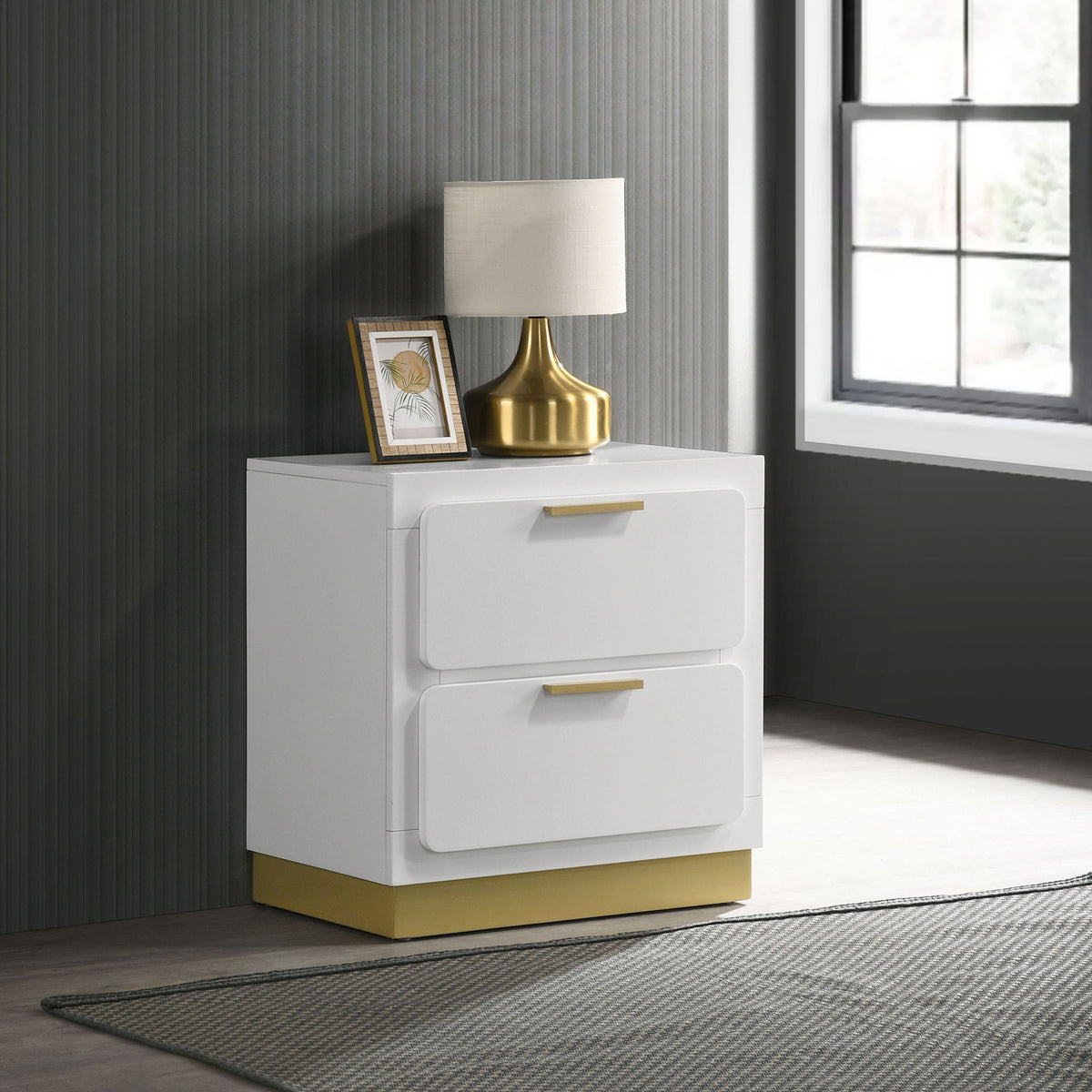 Sophia - 2 Drawer Nightstand
