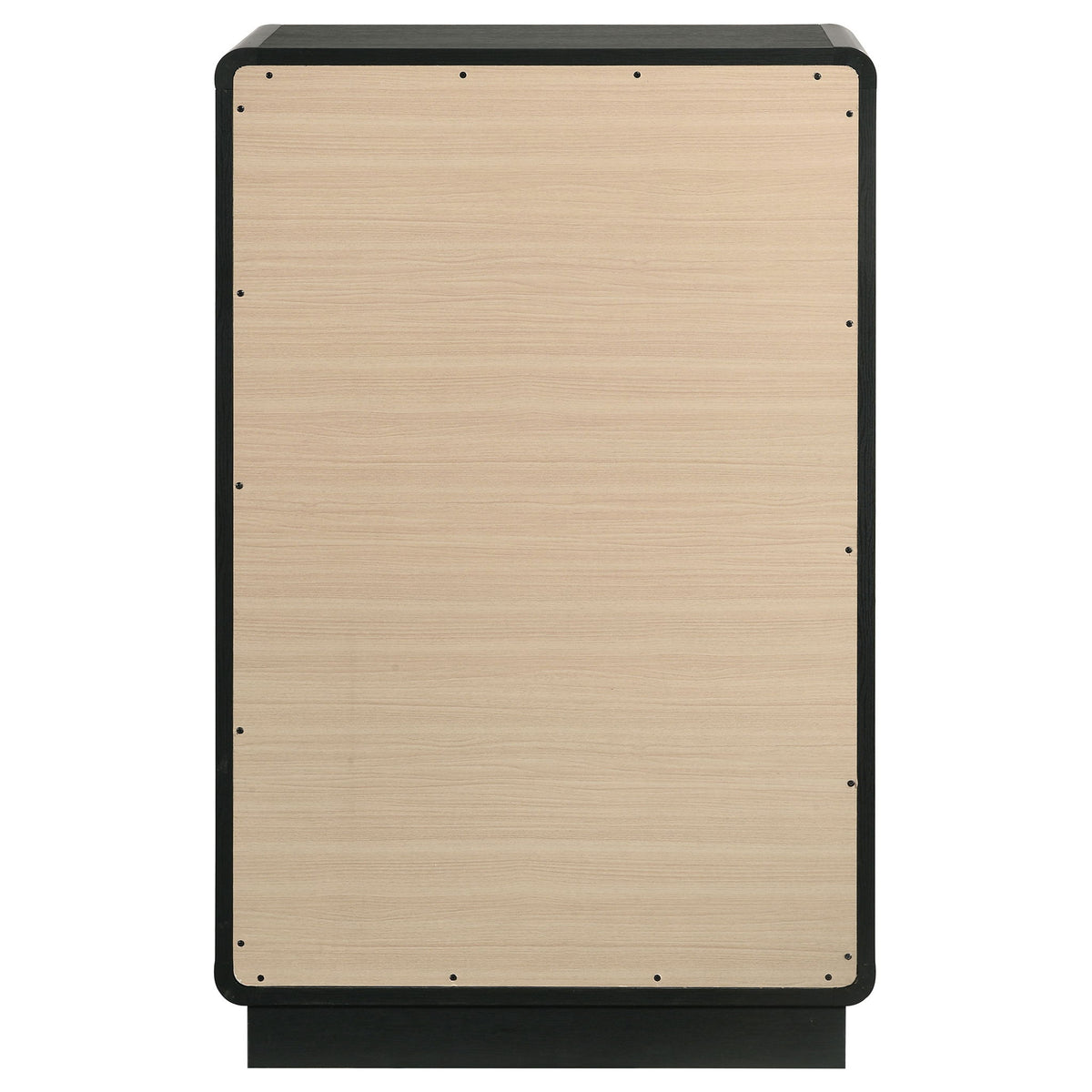 Burton - 5 Drawer Chest Of Drawers - Black