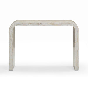 Opus - Console Table - Cream - R&R Furniture Gallery (Fountain Valley, CA)