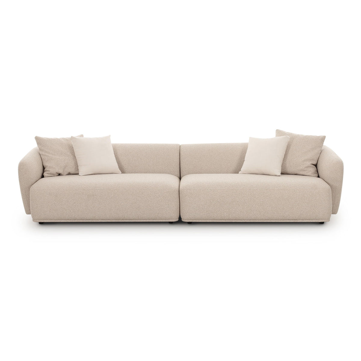 Sylvie - 4-Seater Sofa - Cream - R&R Furniture Gallery (Fountain Valley, CA)