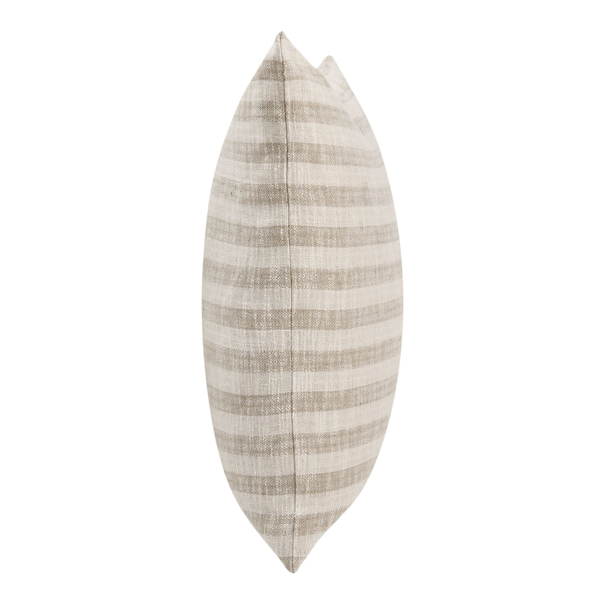Villa Linna accent pillow, 24 x 24 inches, in ivory and natural tones, featuring a textured design