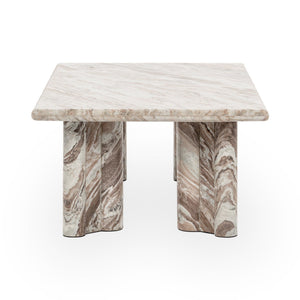 Bowman - Marble Rectangular Coffee Table - Rusty Gray - R&R Furniture Gallery (Fountain Valley, CA)