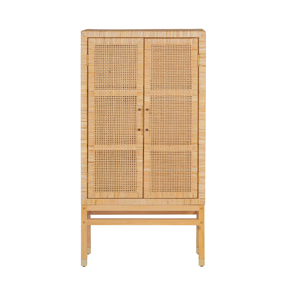 Amara - Woven Rattan Cabinet - R&R Furniture Gallery (Fountain Valley, CA)