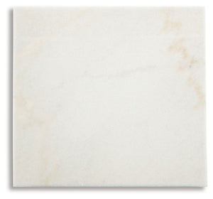 Fostead - Square End Table - White / Espresso - R&R Furniture Gallery (Fountain Valley, CA)