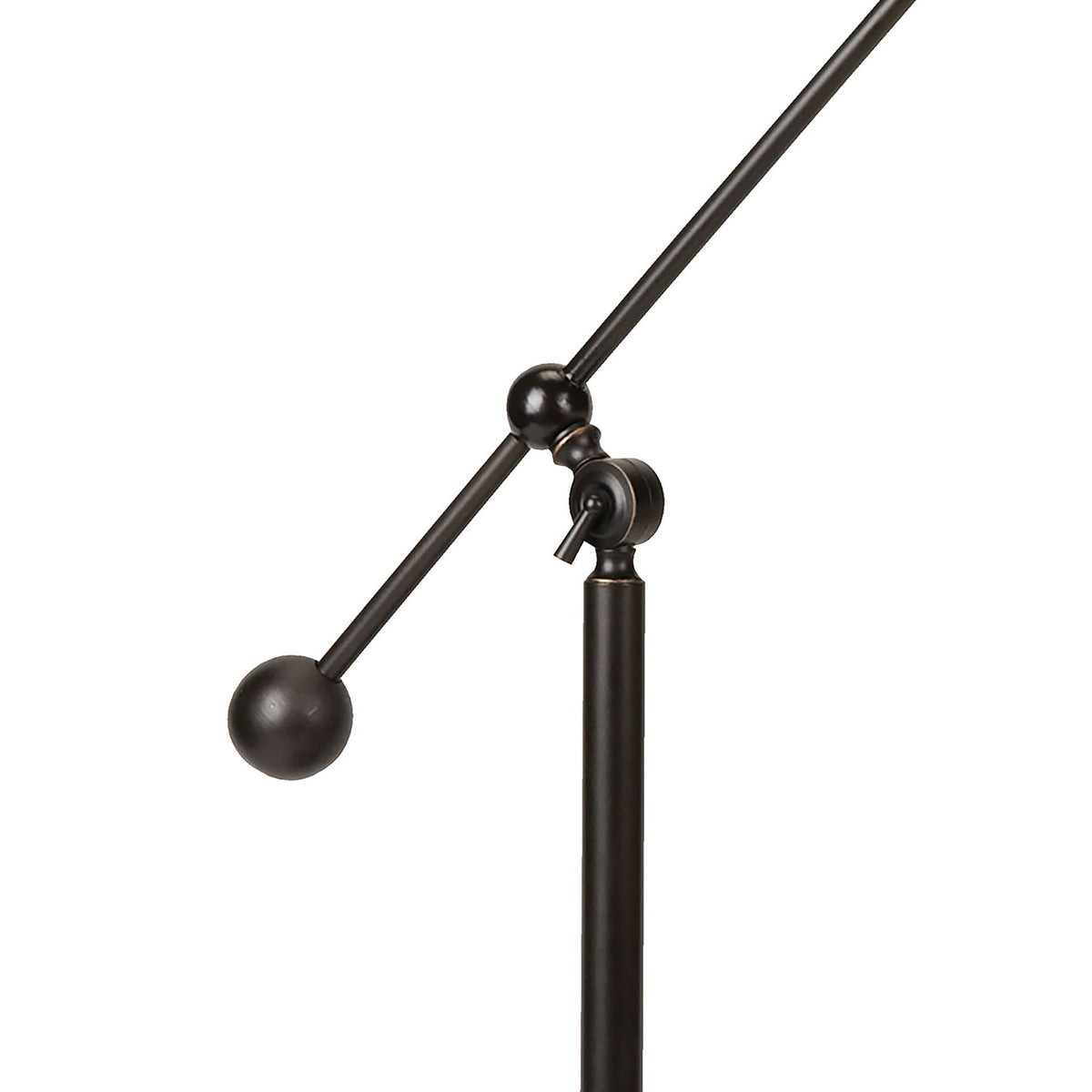 Edmond - Bell Down Table Lamp With Shade - Brown