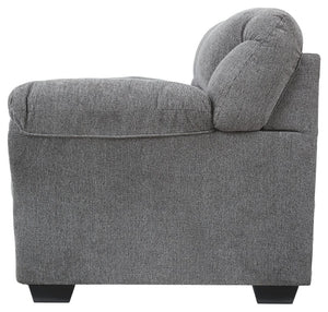 Allmaxx - Loveseat - Pewter - R&R Furniture Gallery (Fountain Valley, CA)
