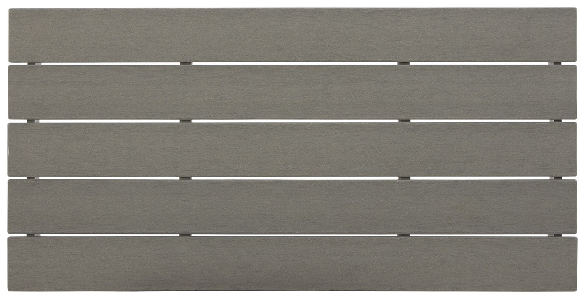 Visola - Rectangular Cocktail Table - Gray - R&R Furniture Gallery (Fountain Valley, CA)