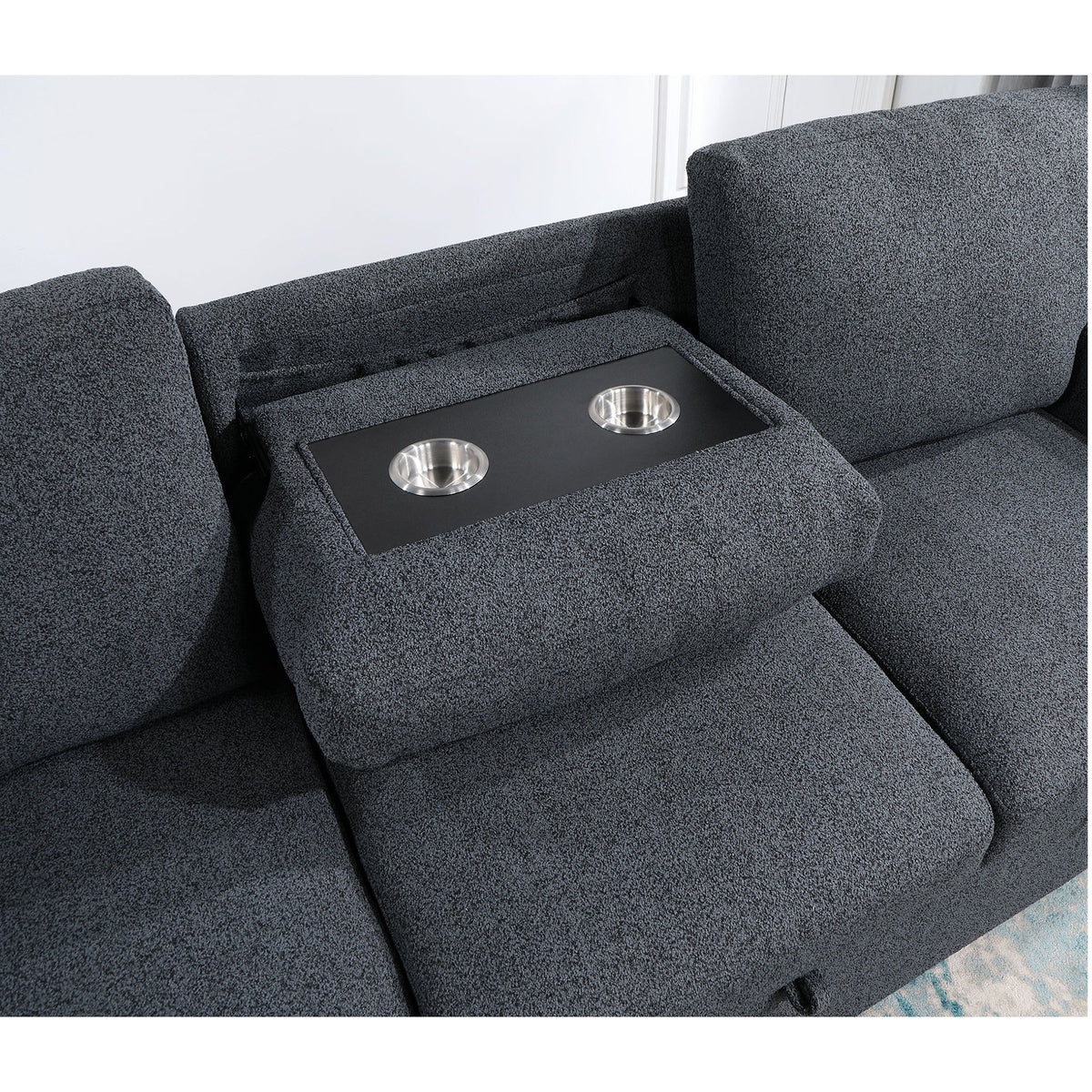 Terrence - Pull Out Sofa Bed - Dark Gray