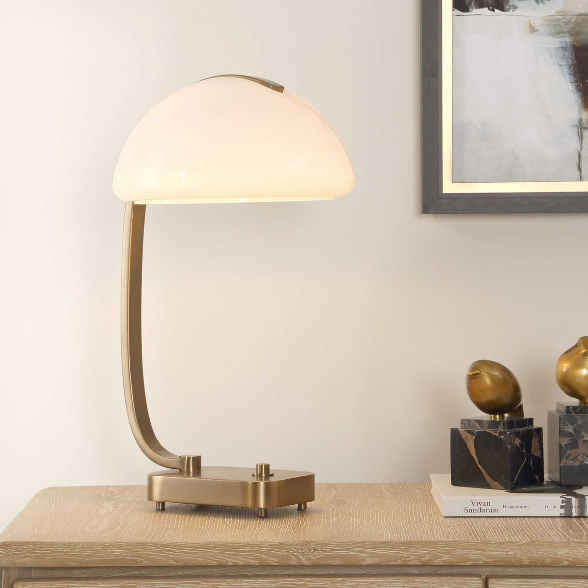 Bend The Rules - Desk Lamp - Brass