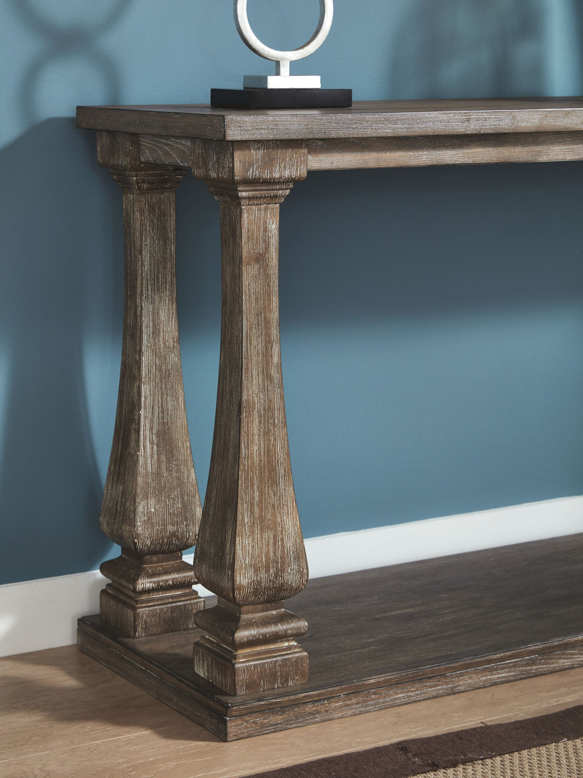 Johnelle - Sofa Table - Gray - R&R Furniture Gallery (Fountain Valley, CA)