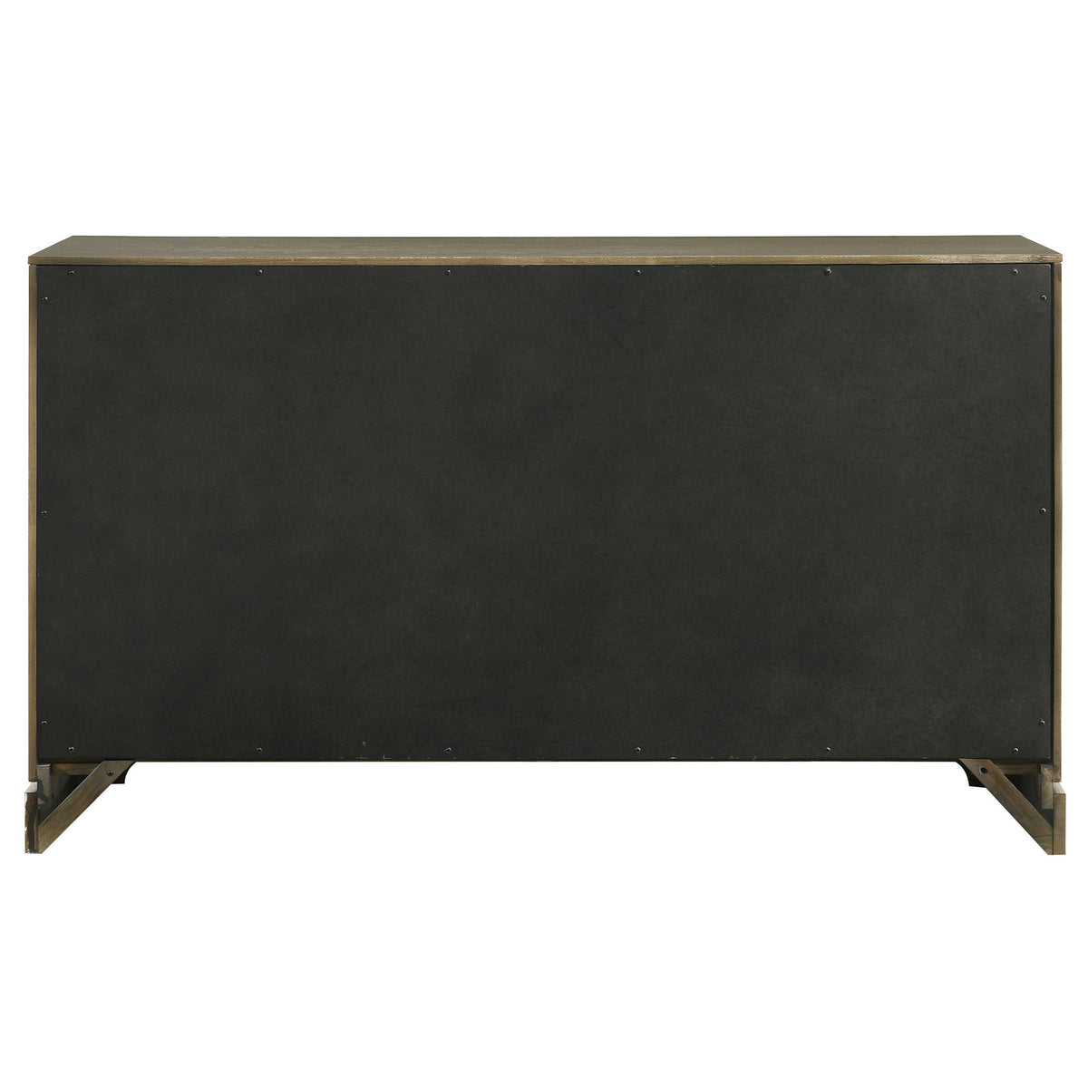 Sundance - 6 Drawer Dresser Cabinet - Dark Brown