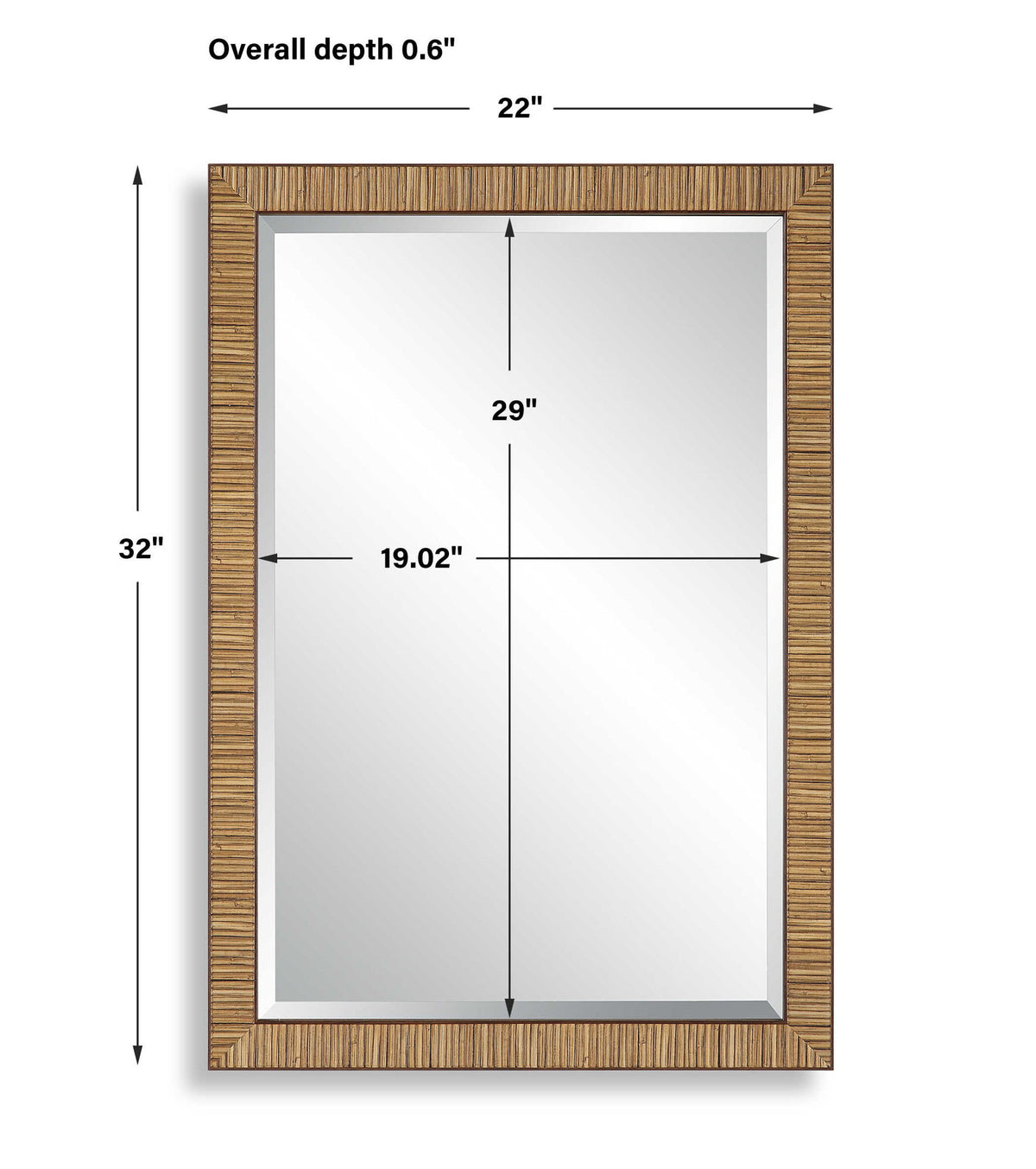 Mirror - Dark Brown
