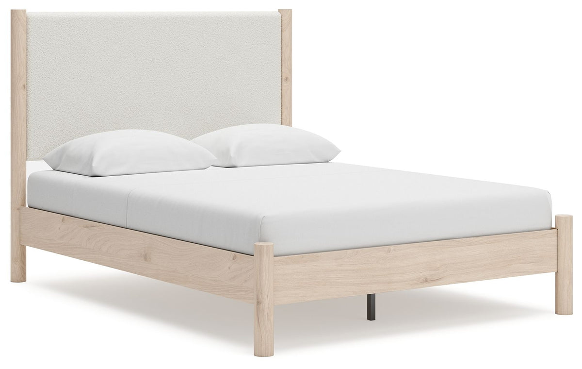 Cadmori - Upholstered Panel Bed - R&R Furniture Gallery (Fountain Valley, CA)
