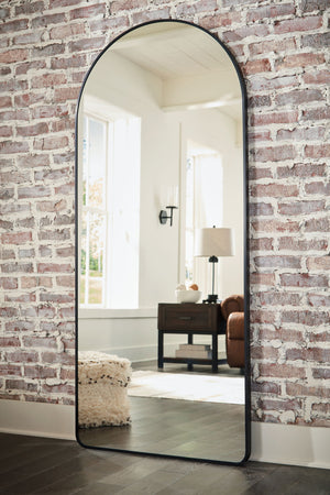 Sethall - Floor Mirror - Black - R&R Furniture Gallery (Fountain Valley, CA)