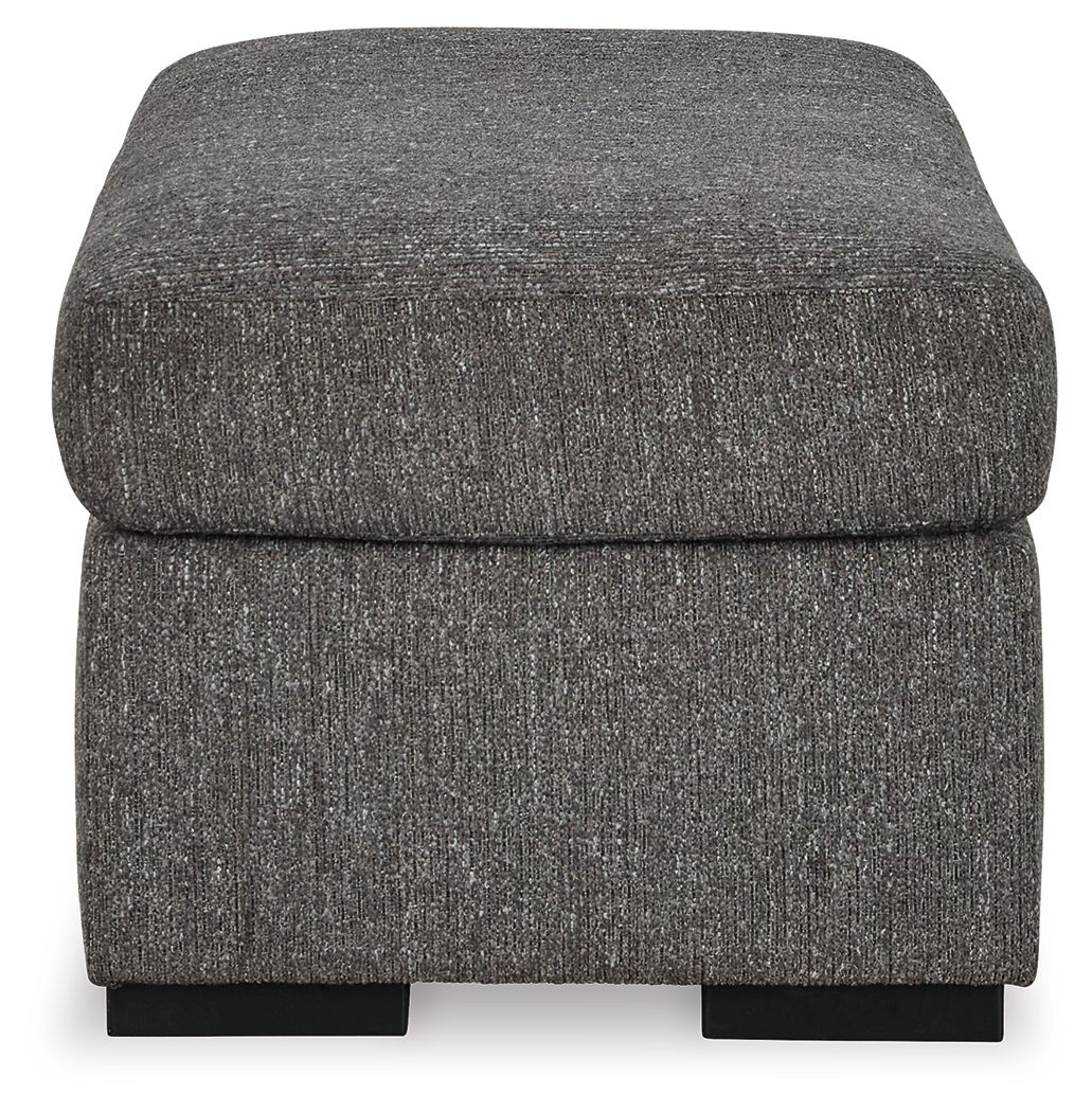 Gardiner - Ottoman - Pewter - R&R Furniture Gallery (Fountain Valley, CA)