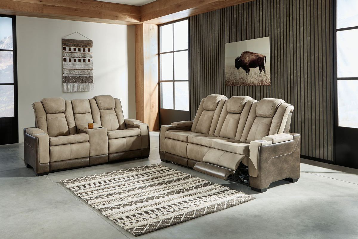 Next-Gen Durapella - Power Reclining Living Room Set - R&R Furniture Gallery (Fountain Valley, CA)
