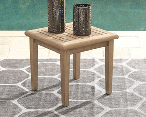 Gerianne - Square End Table - Brown - R&R Furniture Gallery (Fountain Valley, CA)