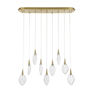 Deluge - Pendant - Bright Brass