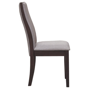 Subtle Curved Silhouette Dining Chair (Set of 2)