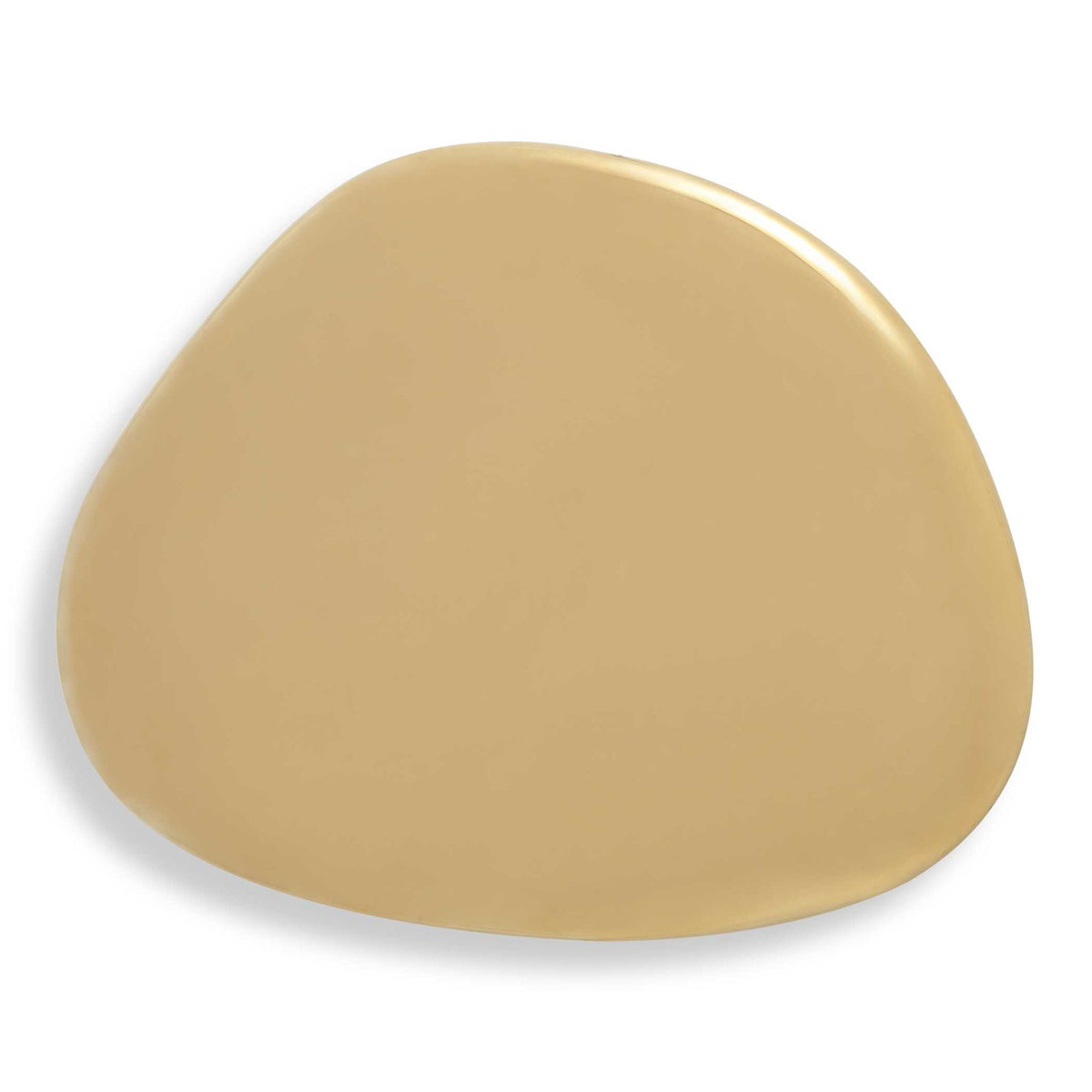 Jelly Bean - 26" x 38" Wall Sculpture - Gold